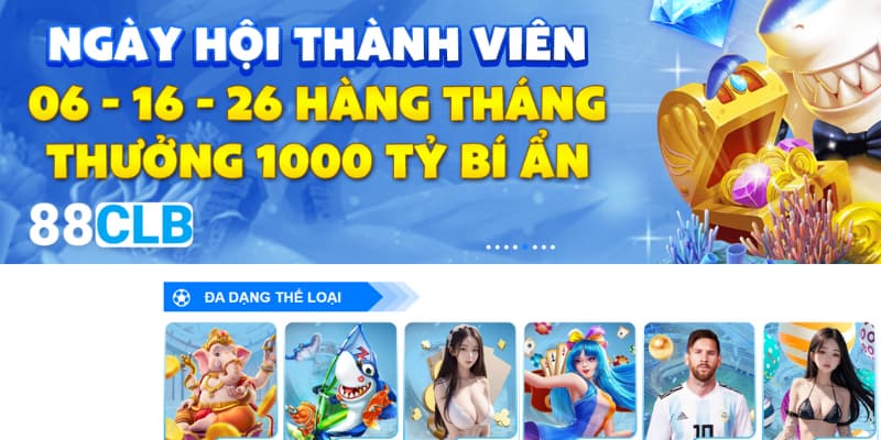 88CLB nhà cái hoạt động hợp pháp rất an toàn và uy tín